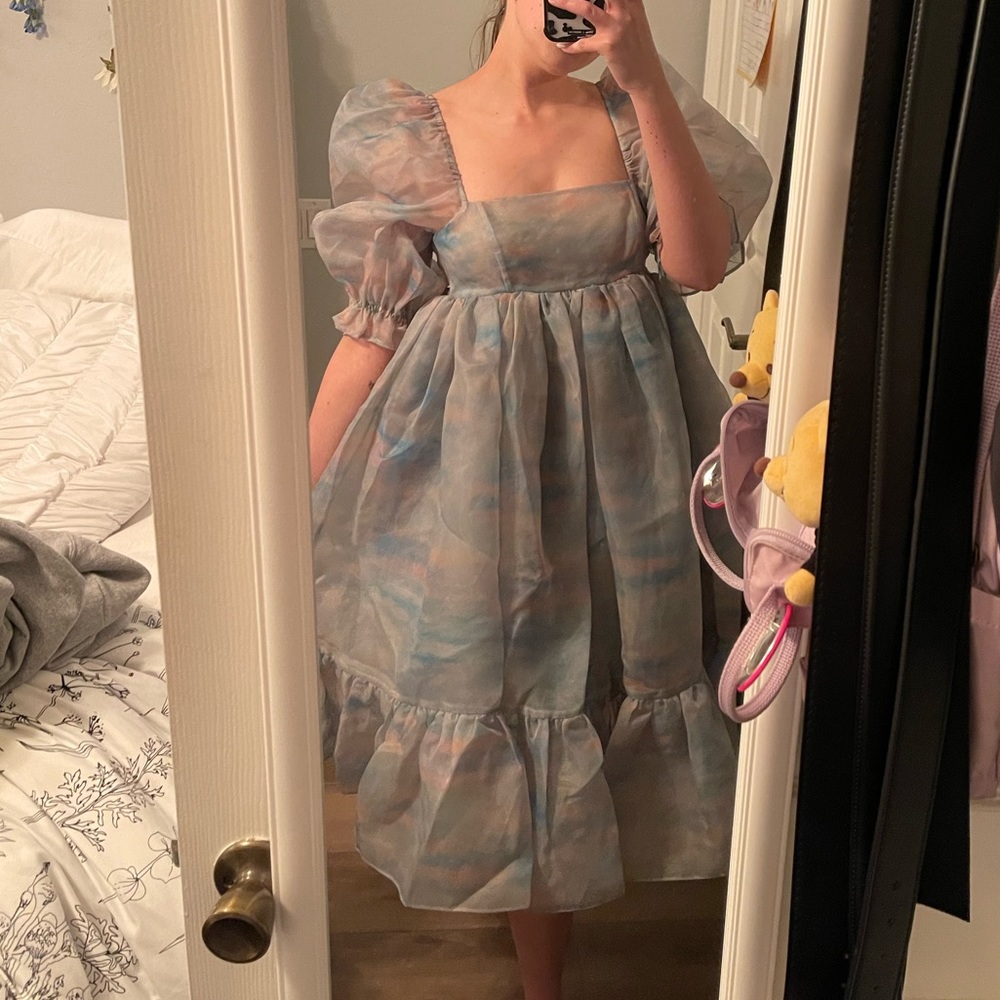 NWT Selkie Renoir Sky French Puff